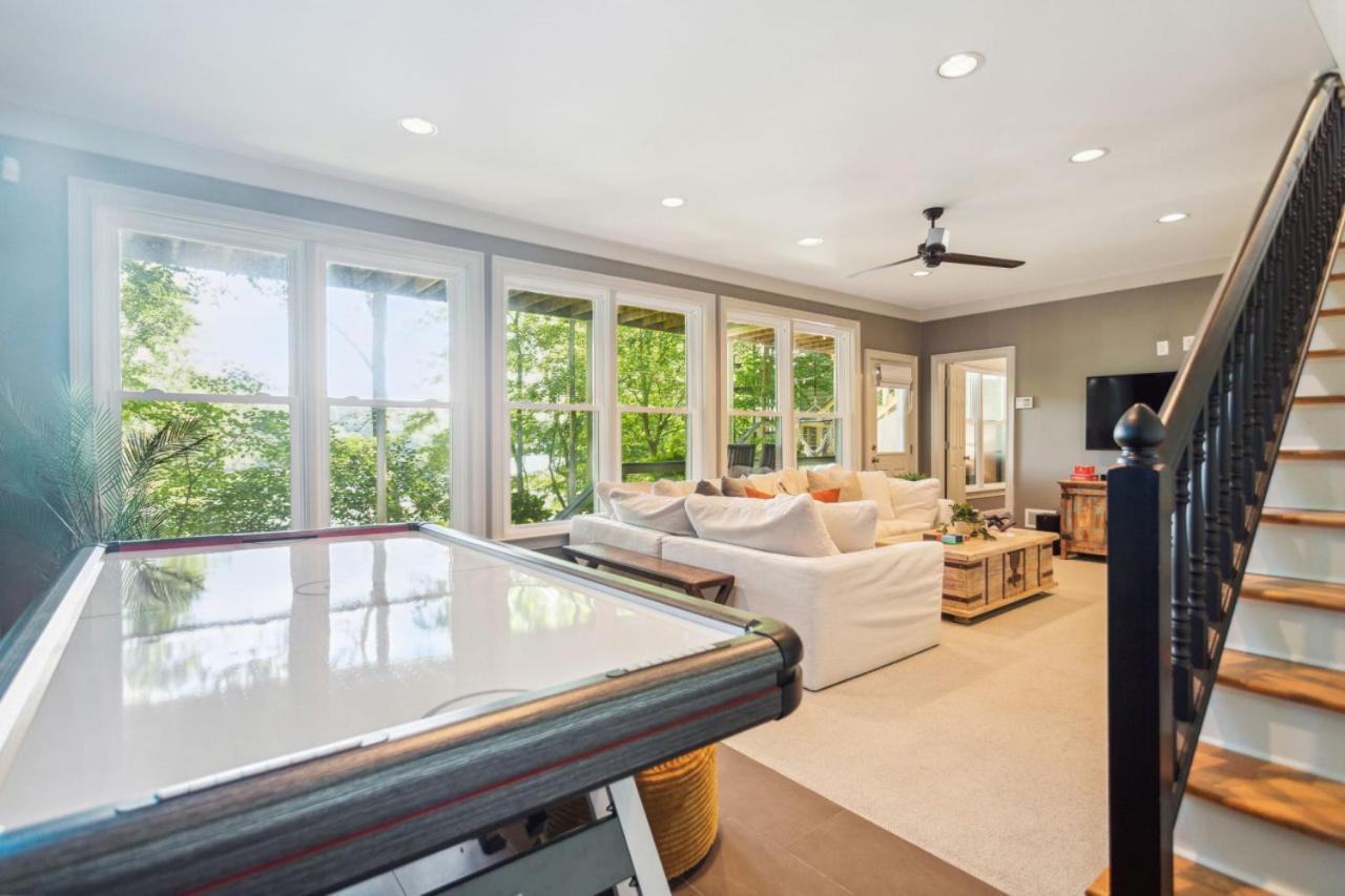 Lanier Landing - Private Dock Hot Tub Game Room Gainesville Esterno foto