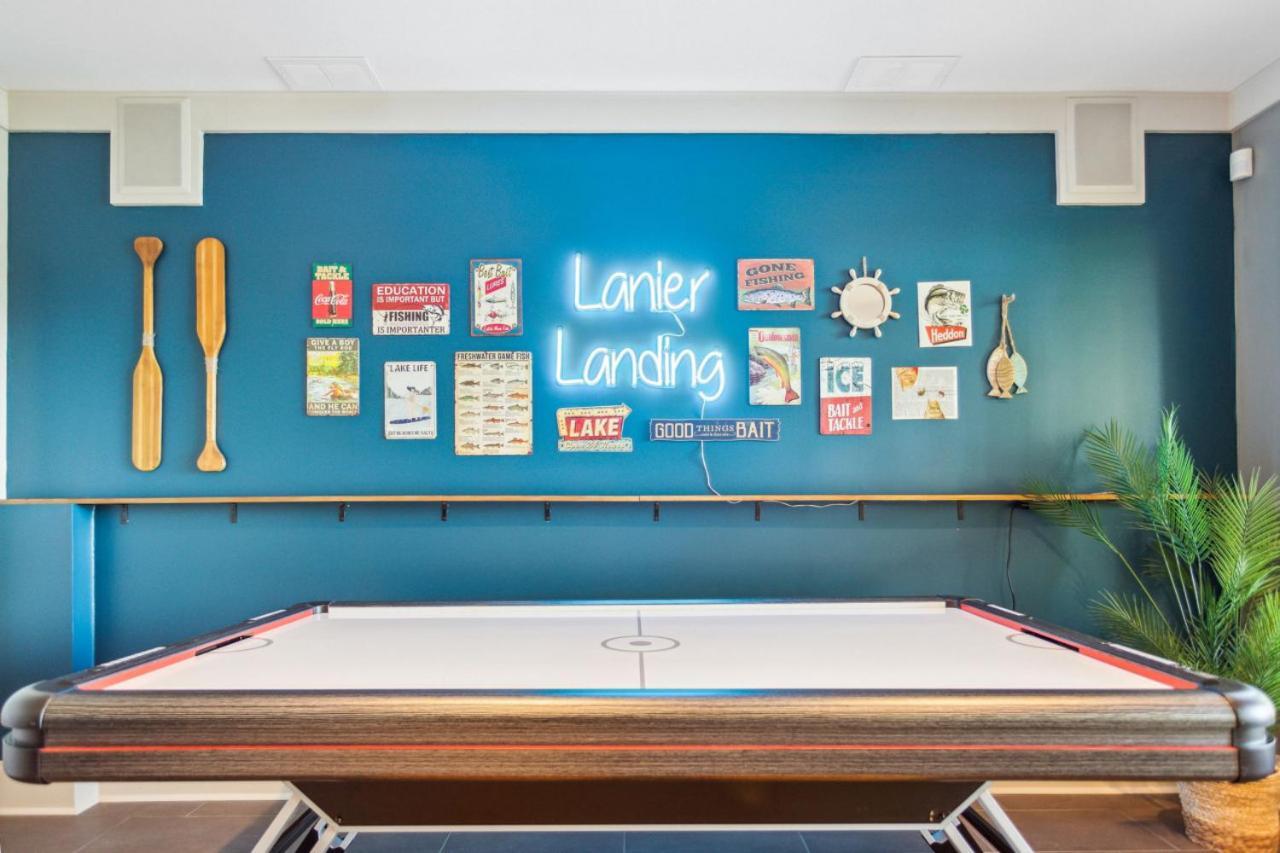 Lanier Landing - Private Dock Hot Tub Game Room Gainesville Esterno foto